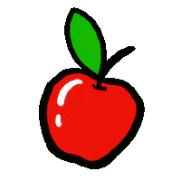 Apple Fruit Sticker