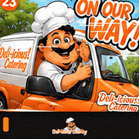 Coming On My Way GIF by Deli-icious! Catering