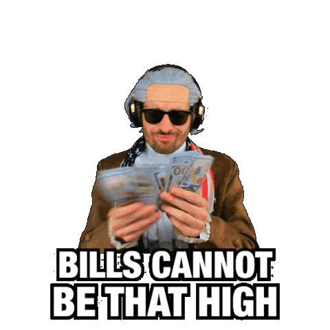 Bills Expenses Sticker