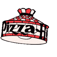 Vintage Lamp Sticker by Pizza Hut