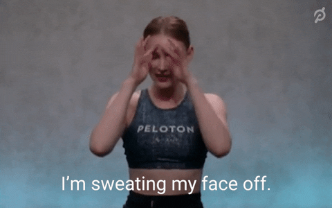 Working Hard Work Out GIF by Peloton