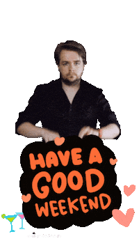 Happy Weekend Sticker