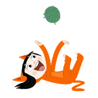 Cat Kitty Sticker by Hachette Australia