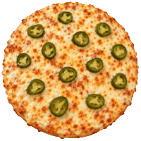 Pizza Jalapeno Sticker by bartek ujma