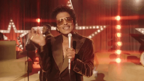 Performing Music Video GIF by Bruno Mars