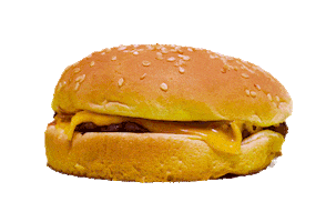 hungry burger STICKER