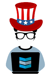 4Th July Celebration Sticker by STACKED MARKETER