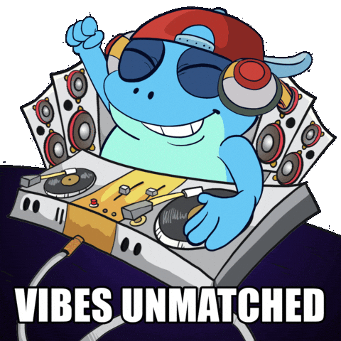 Good Vibes Dj GIF by Croakey