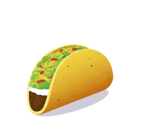 Comida Tacos Sticker by Taco Bell Spain