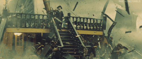 joshuadance giphyupload exploding pirates of the caribbean exploding ship pirates exploding GIF