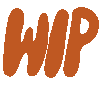 Work In Progress Art Sticker