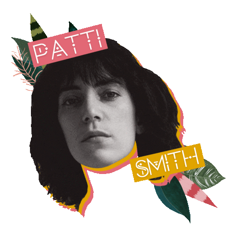 Patti Smith Popload Festival Sticker by Popload