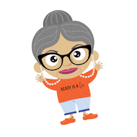 Angielee Babygrandma Sticker by Glittle Wonderland