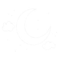 Night Moon Sticker