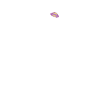 Flying Saucer Space Sticker