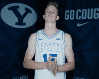 Byu Basketball Sport GIF by BYU Cougars