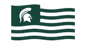 Spartans Will Go Green Sticker by Michigan State University