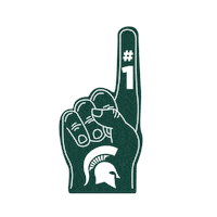 Spartans Will Go Green Sticker by Michigan State University