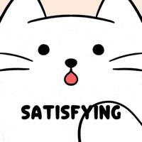 Shocked White Cat GIF by MESA My Emotional Support Animal