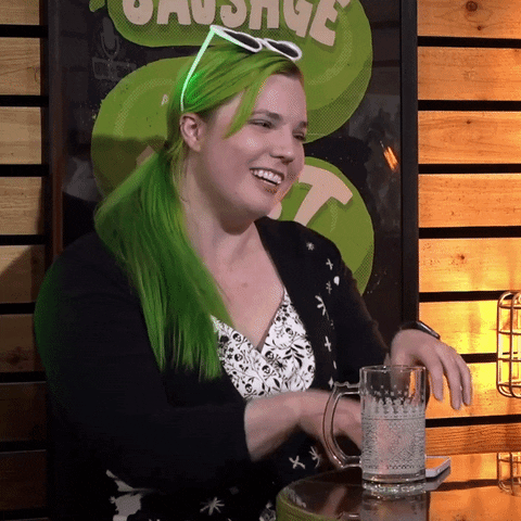 Working Lindsay Jones GIF by Achievement Hunter
