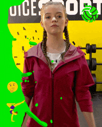 jade pettyjohn smirk GIF by Kids Choice Sports 2017