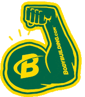 oregon ducks fitness Sticker by Bodybuilding.com