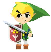 Video Game Link Sticker