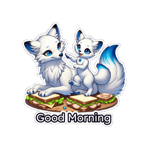 Morningvibes Cutekids Sticker