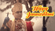Krishna Janmashtami Govinda GIF by Grish Majethiya
