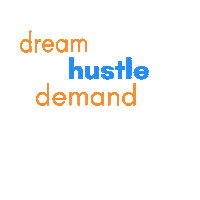 VXAPPAREL dream entrepreneur hustle dhd Sticker