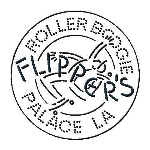 flippersworld giphyupload neon disco la Sticker