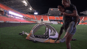 running man dancing GIF by Houston Dash