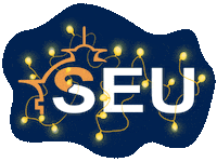 seuuniversity fun christmas university newyear Sticker