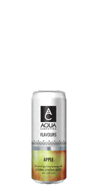Soft Drink Apple Sticker by AQUA Carpatica