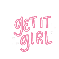 Girl Pink Sticker
