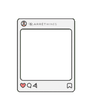 Wine Frame Sticker by ArretWines