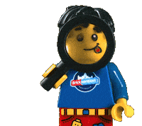 Lego Looking Sticker