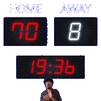 8 Away Sticker