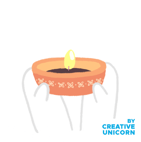 Happy Diwali GIF by Creative Unicorn