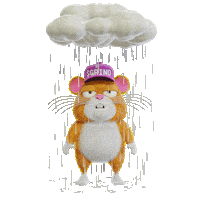 Raining Stormy Weather Sticker by Grind