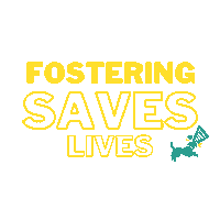 Foster Fosteringsaveslives Sticker by HIT Living Foundation