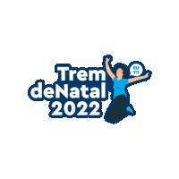 Natal Trem Sticker by Rumo Logística