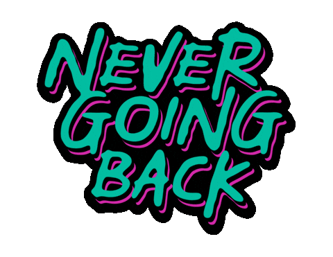 Never Going Back Sticker by Favor Church