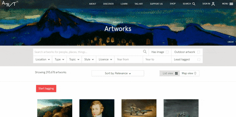 artukwebsite giphyupload tutorial tagger art uk GIF