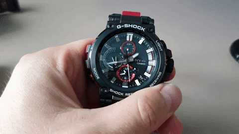 casiofans giphyupload g-shock worldtime mtg-b1000 GIF