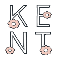 wearkent flowers garden grow kent Sticker