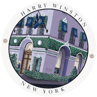 New York Christmas Sticker by Harry Winston