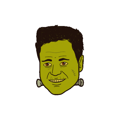 Frankensteins Monster Halloween Sticker by Donny Osmond