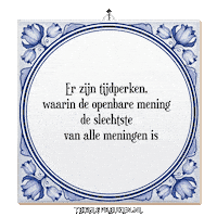 Nl Wijsheid Sticker by Tegelspreuken.nl