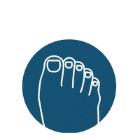 FeetNBeyondNJ feet foot bunion footpain Sticker